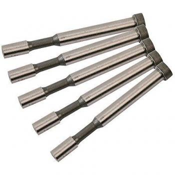 Silverline 675079 Botadores para Roedora Neumática, 5 Piezas