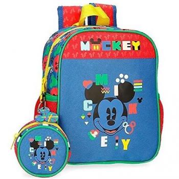 Disney Mickey Shape Shifter Mochila Guardería Multicolor 21x25x10 cms Poliéster 5,25L