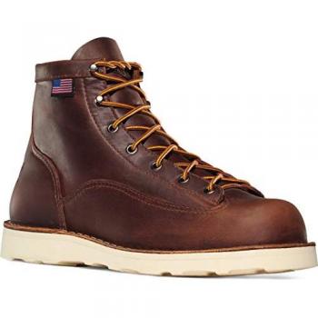 Danner Bull Run 6-Inch Brown Leather Work Boot for Men