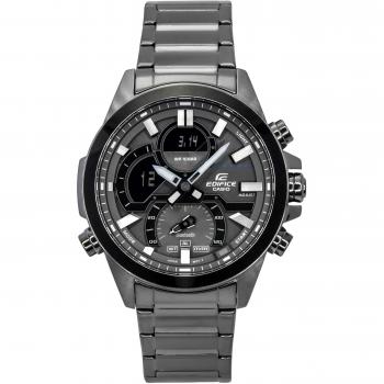 Casio Edifice Bluetooth Smartwatch - Analog-Digital Quartz, Grey Dial, 100M Water Resistant for Men