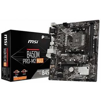 MSI B450M Pro-M2 MAX mATX Mainboard Sockel AM4 M.2/DVI/HDMI/VGA