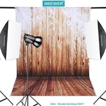 Neewer® 5x7Pies/152x213cm 100% Poliéster, Fondo De Color De Madera Para Fotografía Estudio Vídeo Disparo