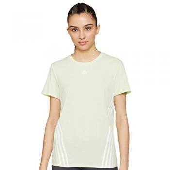 Camiseta Adidas WTR ICNS TK Verde HC2758, camiseta de manga corta para mujer, color verde