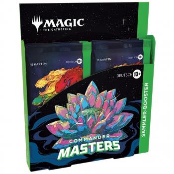 Magic the Gathering Commander Masters Caja de Sobres de Coleccionista (4) Alemán