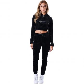 Pantalón de chándal cargo de terciopelo para mujer Project X Paris