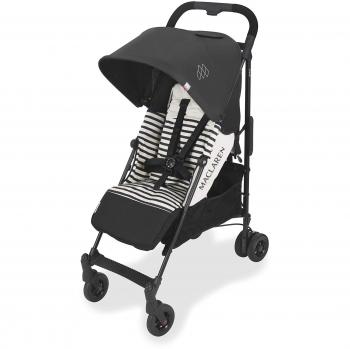Maclaren Quest Arc silla de paseo tipo paraguas compacto y ligero, Para niños de recién nacidos hasta 25 kg, capota extensible con factor UPF 50+, asiento reclinable, Incluye protector para la lluvia