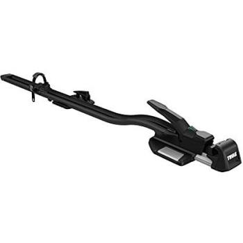 Thule TopRide 568 Portabicicletas de Techo para Bicis con Eje Pasante o Liberación Rápida, Capacidad de Carga 20 kg, Compatible con Cuadros y Ruedas