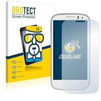 BROTECT Protector Pantalla Cristal Compatible con Alcatel One Touch Pop C5 5036D Protector Pantalla Vidrio - Dureza Extrema, Anti-Huellas, AirGlass