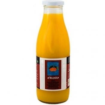 Ekolo Zumo De Mandarina Ecológico, 100% Exprimido,6 Botellas * 750Ml 6800 g