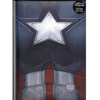 Libreta con Luz Capitán América Civil War