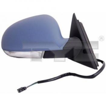 Espejo retrovisor TYC 337-0112 con diseño específico para vehículos, cristal de alta calidad, ajuste manual, carcasa en plástico resistente y fácil instalación