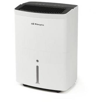 Deshumidificador Orbegozo DH 5000, 50L/día, refrigerante R290 ecológico, color blanco