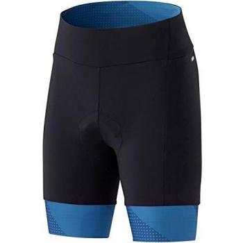 Shimano Sumire Navy 2020 - Pantalones cortos de ciclismo para mujer, primavera/verano, Mujer, color azul marino, tamaño large