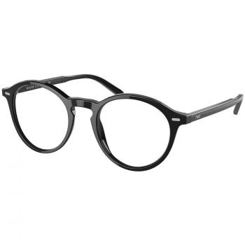 Polo Ralph Lauren PH2246F Asian Fit 5001 Gafas Recetadas para Hombre Negras