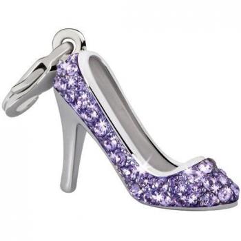 Glamour GS3-19 - Cadena y Colgante de Mujer de Plata, 80 cm