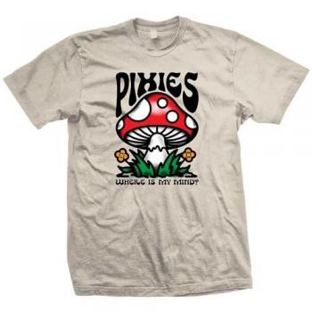 Pixies Mindshroom Natural T-Shirt for Men - Sizes S to XXL