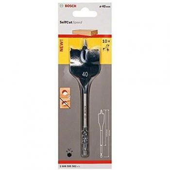 Bosch 2 608 595 502 - Brocas fresadoras planas Self Cut Speed, hexagonales