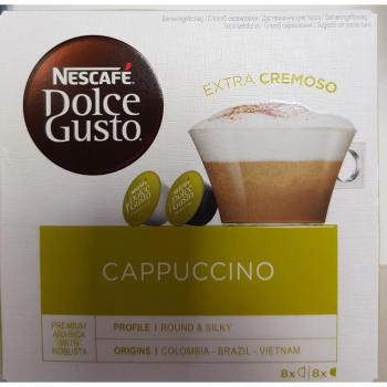 Nescafé Dolce Gusto Cappuccino - 16 Coffee Capsules (186g)