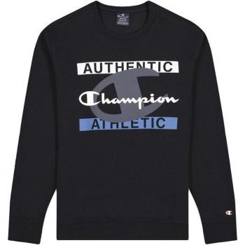 Sudadera Champion Authentic Athletic para hombre en color negro