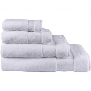 Le Jacquard Francais 22861 toalla de baño costura algodón 50 x 100 cm), color blanco