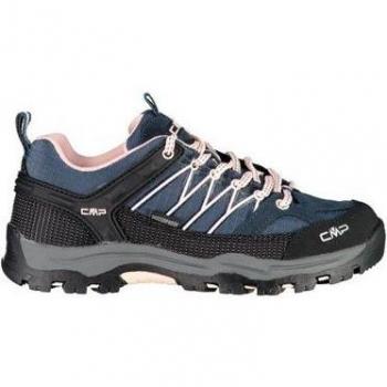 Zapatillas de Senderismo Bajas para Niños CMP Rigel Waterproof Asfalto/Rosa