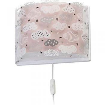 Aplique de pared infantil Clouds Nube rosa