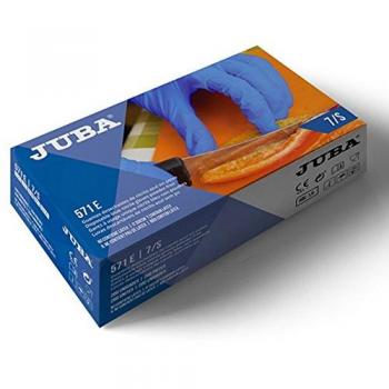 Juba GUANTE DESECHABLE JUBA SIN EMPOLVAR 571E NITRILO VIOLETA S07 571E/S 200 PZ
