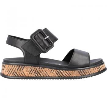 Sandalias Negras Rieker para Mujer: Comodidad y Estilo en Cada Paso