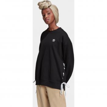 Adidas Laced Crew Black Women's Sweatshirt