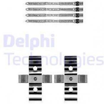 Kit de reparación de pastillas de freno DELPHI LX0604