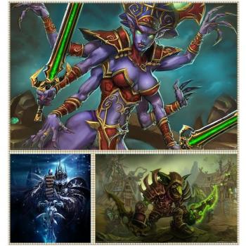 24x25 inch World of WarCraft Silk Poster Seda Cartel DGS4-0F2