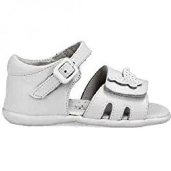 PEKES Sandalia Hebilla niña PEK P3326 Blanco - 24, Blanco