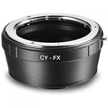 qobobo® C / Y Contax / Montaje de la lente Yashica al adaptador del Cuerpo Fujifilm FX montaje de cámara, para todos Fujifilm FX Cuerpo de la cámara X-Pro1 X-Pro2 X-T1 X-T2 X-T10 X-E1 X-E2 X-E2S X-A1 X -A2 X-A3 X-M1