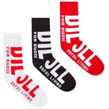 Diesel Multicolor Ray Socks 3-Pack for Men - Size L (EU 43-46)