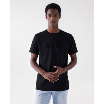 Camiseta de hombre manga corta con branding Salsa Jeans