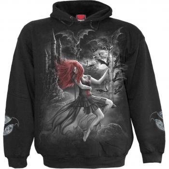 Spiral Queen Of The Night Sudadera con capucha Negro L