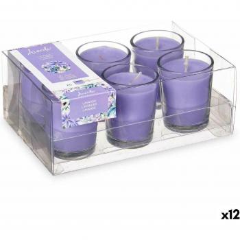 Set de Velas Perfumadas Lavanda (12 Unidades) 16 x 6,5 x 11 cm