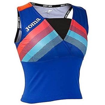 Joma Royal Camiseta, Mujer, Azul, XS