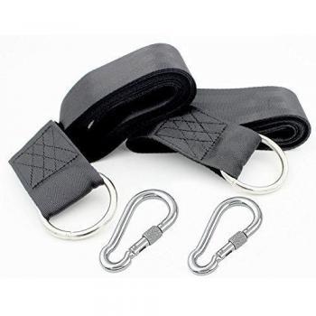 YCNK Hammock Tree Strap Belt with with 2 Locking Snap Hook Support Up to 500KG by YCNK