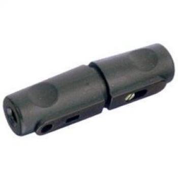 ElectroDH 06007N DH Portaf. areo baquelita Negro 5x20