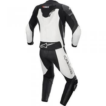 Alpinestars Traje de cuero GP Force Chaser 2-Piezas Negro-Blanco