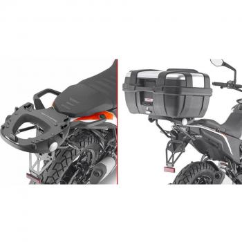 Adaptador posterior Givi para KTM 390 Adventure y Maletín superior GIVI para MONOKEY® o maletín MONOLOCK® para KTM 390 Adventure (20-21)