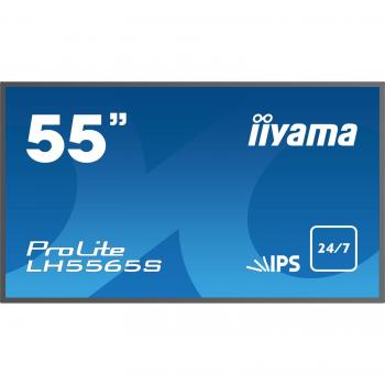 Iiyama ProLite LH5565S-B1 55-Inch IPS Full HD Monitor - Black