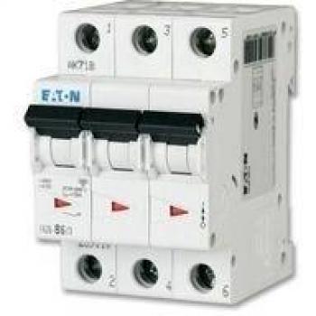 EATON FAZ6-C20/3 Interruptor Automático Magnetotérmico FAZ6, 3P, 20A, Curva C