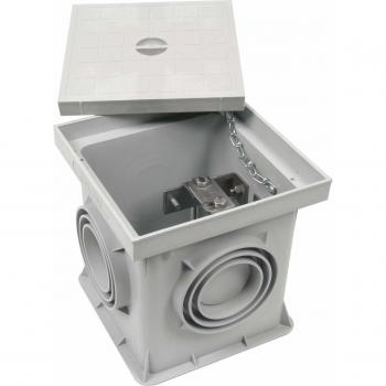 Lightning Protection Disconnect Clamp with Plastic Enclosure 200x200x205mm, Model 549050
