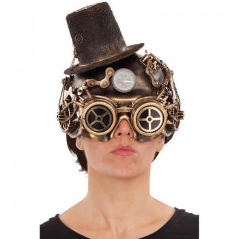 Máscara Steampunk Marrón My Other Me