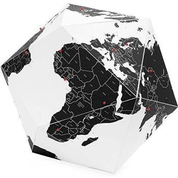 Palomar Here - Mapa tridimensional, 23 cm, color blanco