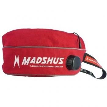 Madshus cinturón con portabidones termomecánica Belt red, rojo con etiqueta, talla única, 1844501,1,2, 1SIZ