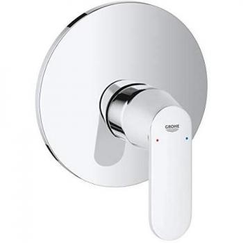 Mezclador monomando de ducha Eurosmart Cosmopolitan en cromo con instalación empotrada