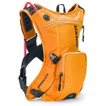 Mochila de Hidratación Uswe Outlander 3L, capacidad de 1.5 litros, color naranja, diseño unisex para adultos